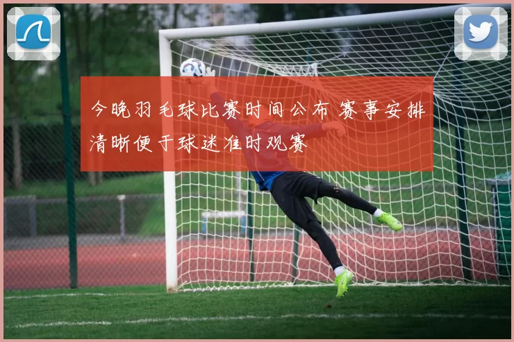 今晚羽毛球比赛时间公布 赛事安排清晰便于球迷准时观赛